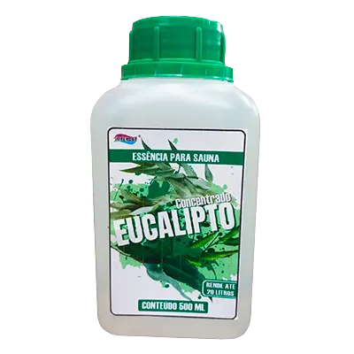 Essência para sauna aroma de Eucalipto.