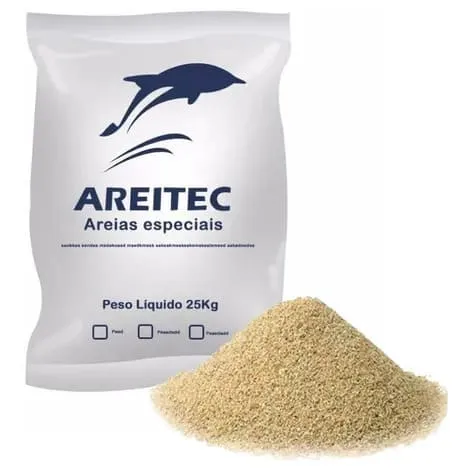 areia para filto de piscinas