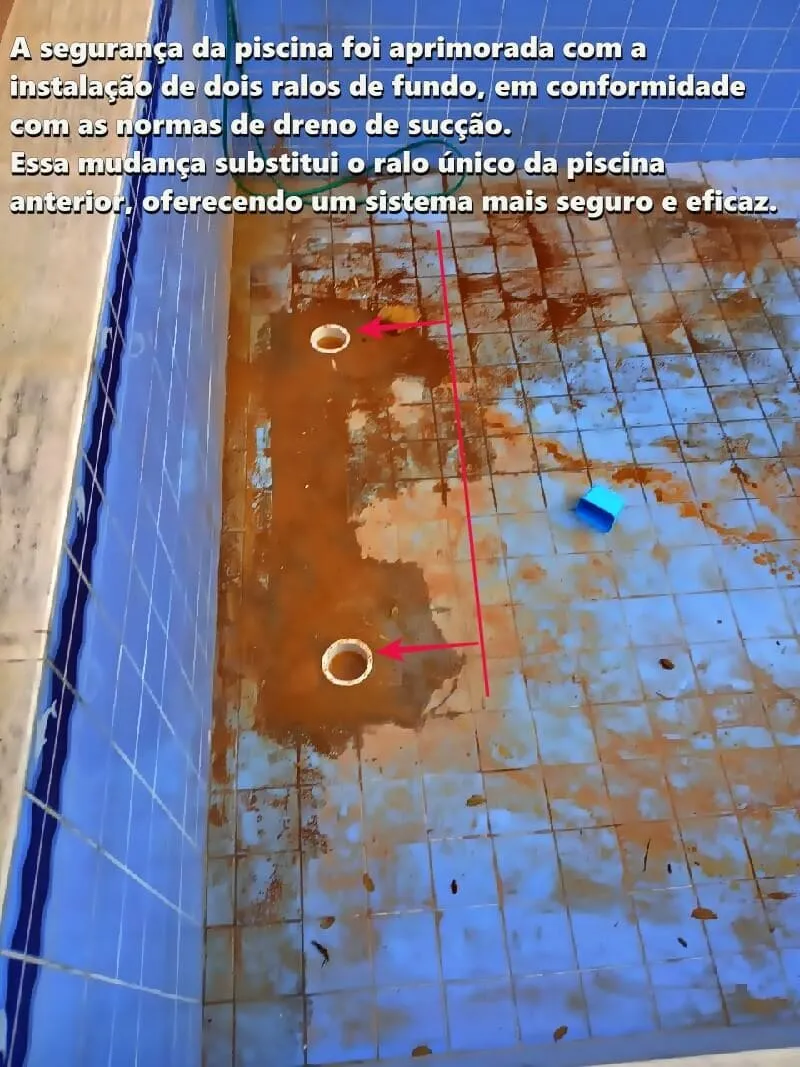 Transformação da piscina de azulejo para Vinil, foto tirada em 14 de Agosto de 2025-Imagem 10