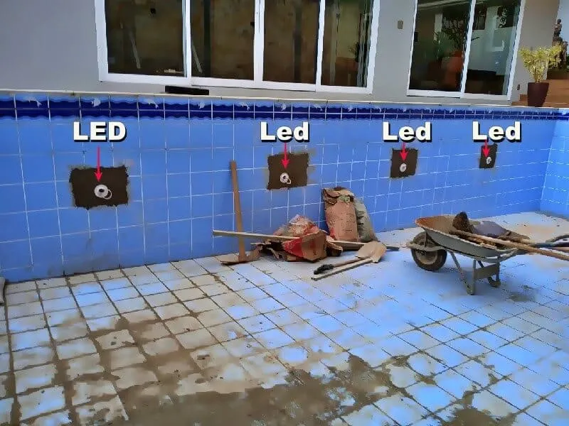 Transformação da piscina de azulejo para Vinil, foto tirada em 14 de Agosto de 2025-Imagem 5