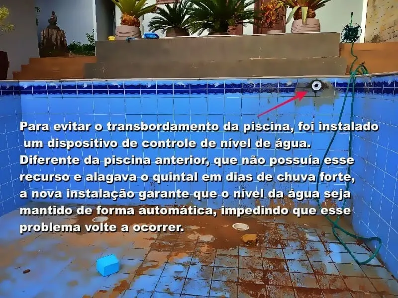 Transformação da piscina de azulejo para Vinil, foto tirada em 14 de Agosto de 2025-Imagem 6