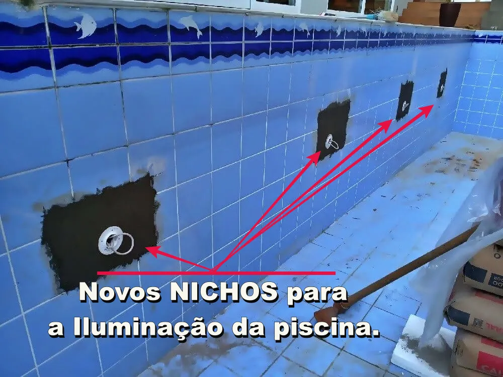Transformação piscina de azulejo em Vinil foto 06 de 13 de agosto de 2025