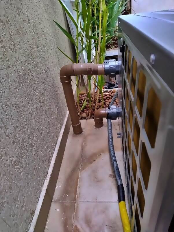 Instalação do aquecedor de piscinas em Santo Amaro foto 03