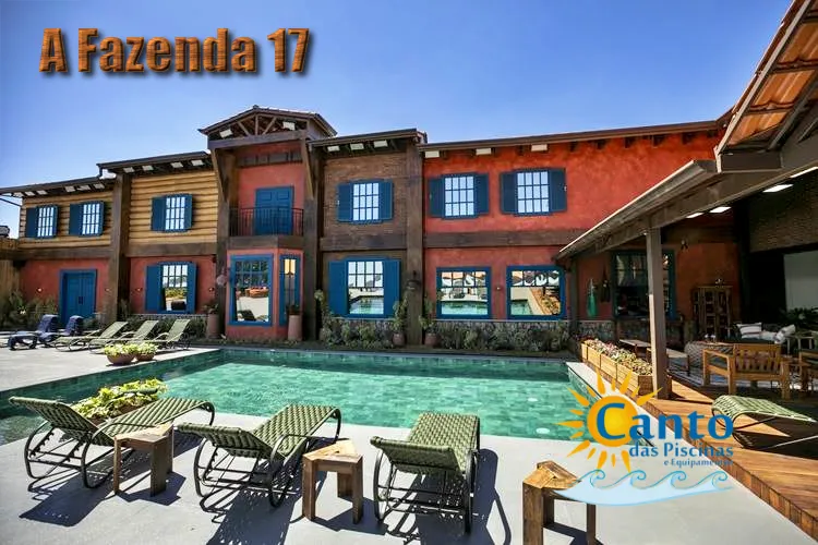Piscina do reality A Fazenda