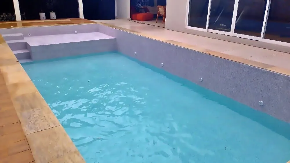 Transformação piscina de azulejo em Vinil foto 2 de 06 de Setembro de 2025