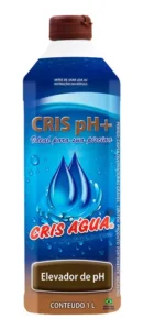Elevador de ph líquido marca Cris Água - 1 litro