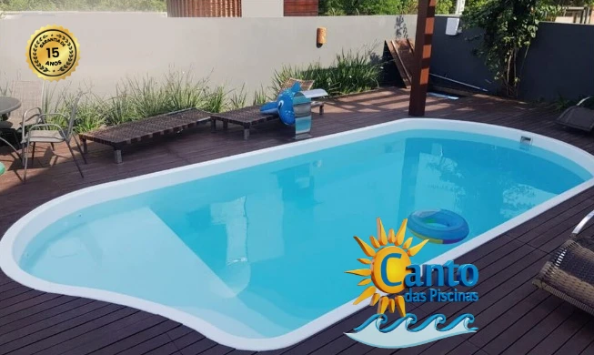Piscina de Fibra modelo Requinte 2026