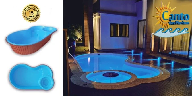 Piscina de Fibra modelo Infinity 2026