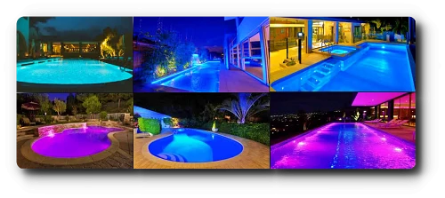 Iluminação  para piscina