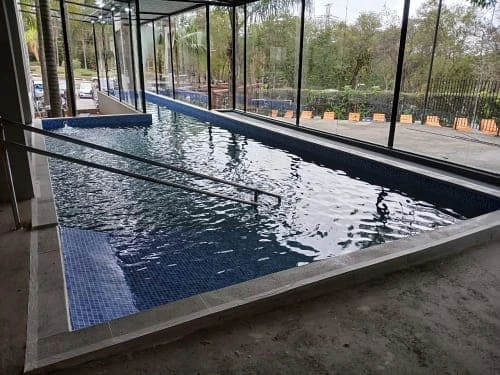 Projeto de piscina residencial