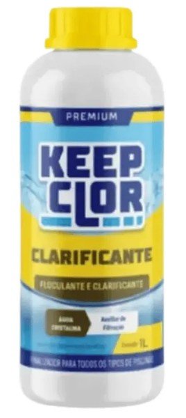 Clarificante e Floculante Premium KeepClor 1 Litro