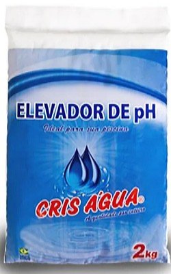 Elevador de pH Cris Água 2 kg (Barrilha Leve)