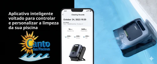 Aplicativo Inteligente de controle do Robô de Aspiração de Piscina
