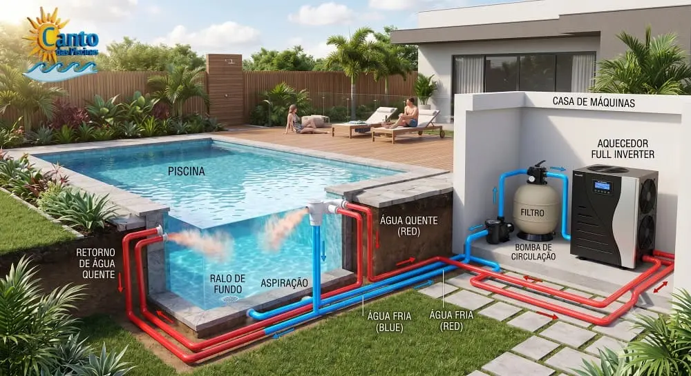 Como funciona o aquecimento Full Inverter