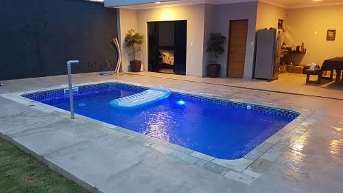 Troca de Vinil de Piscina
