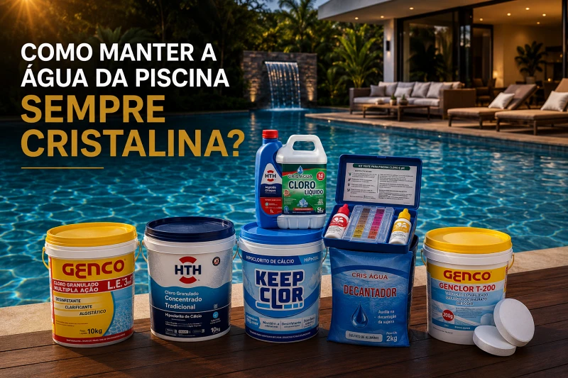 Água cristalina