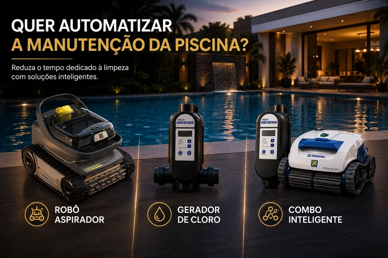 Automação da piscina