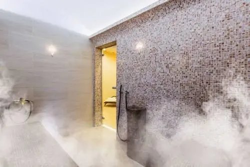 Sauna residencial de alto padrão