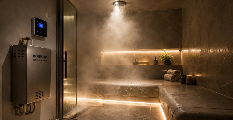 Ambiente para Sauna a Vapor