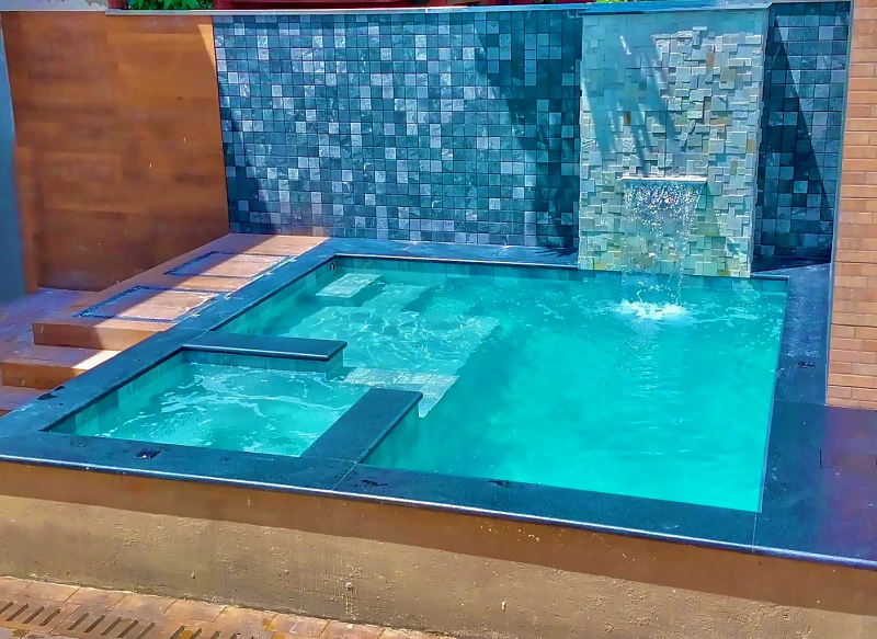 Projeto de piscina residencial
