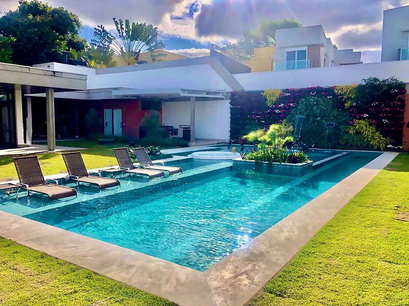 Projeto de piscina residencial