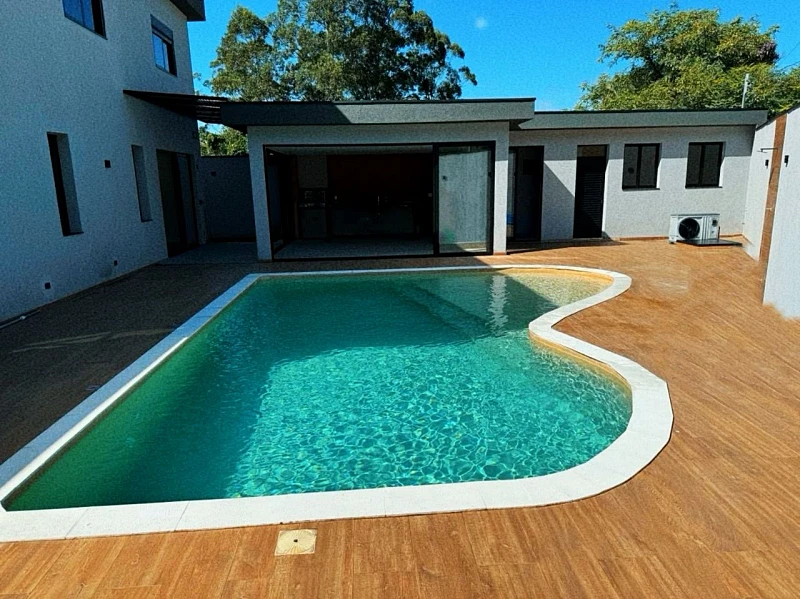 Projeto de piscina residencial