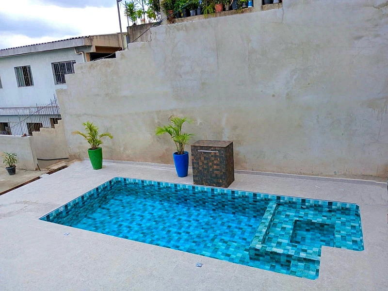 Projeto de piscina residencial