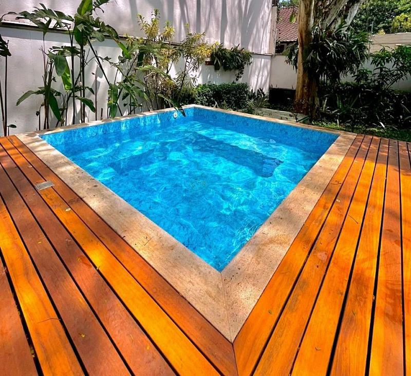 Projeto de piscina residencial