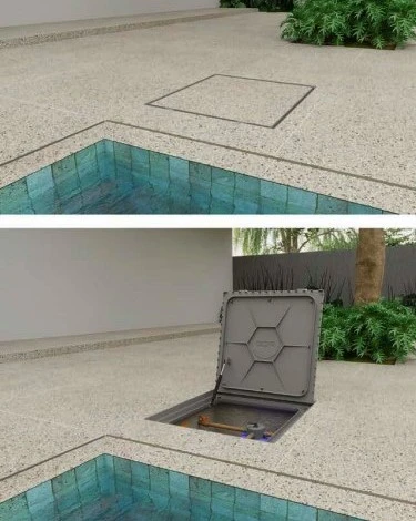 Tampa para Casa de Máquinas