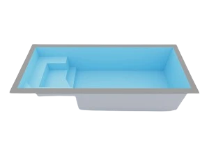 Miniatura piscina de Fibra Slim Spa